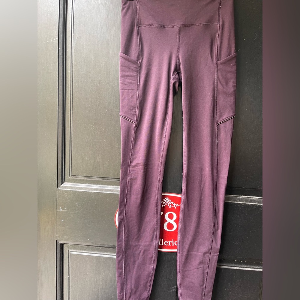 Fleece lined Swift Speed lululemon leggings